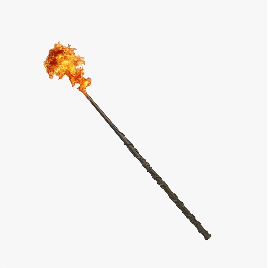 Hermione Magic Fire Wand