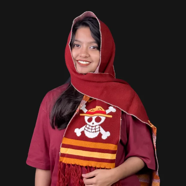 One Piece Muffler - Red