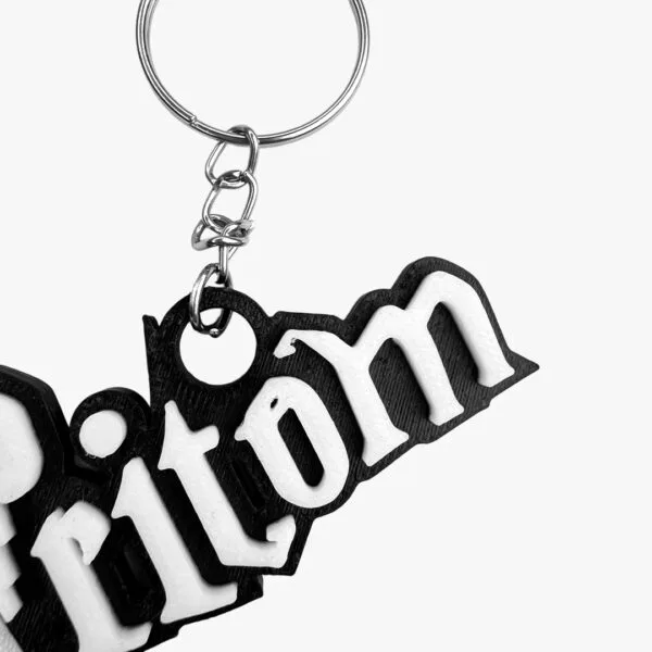 Customized Keyring – Single Word