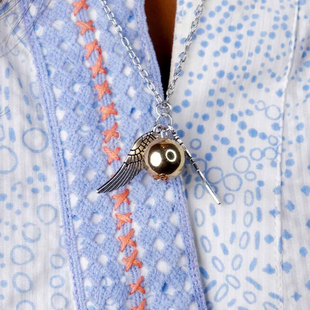 Snitch Necklace – Silver