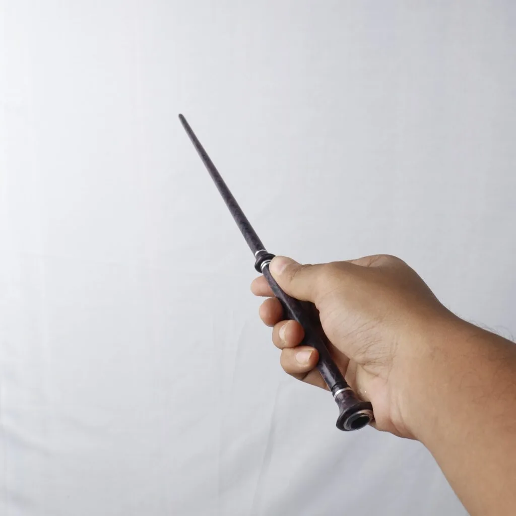 Fenrir Greyback Wand in hand
