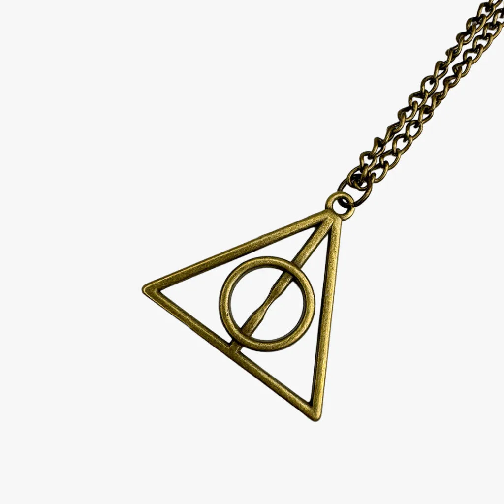 Deathly Hallows Necklace – Bronze