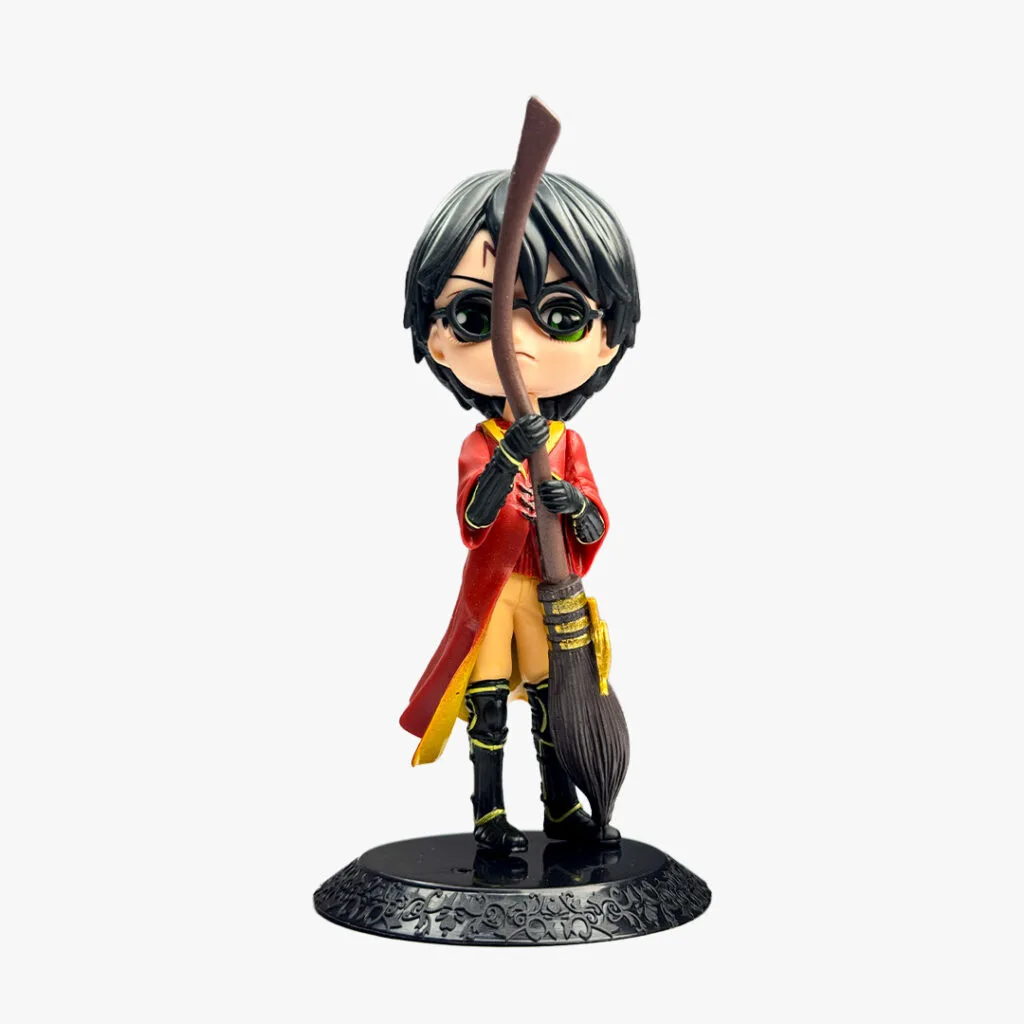 Harry Potter with Broom Figurine