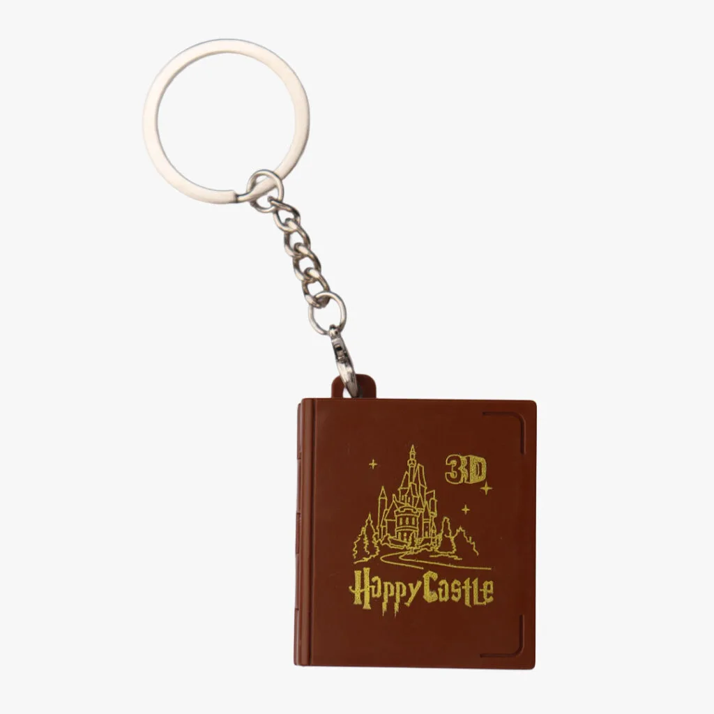 3D Happy Castle Keyring