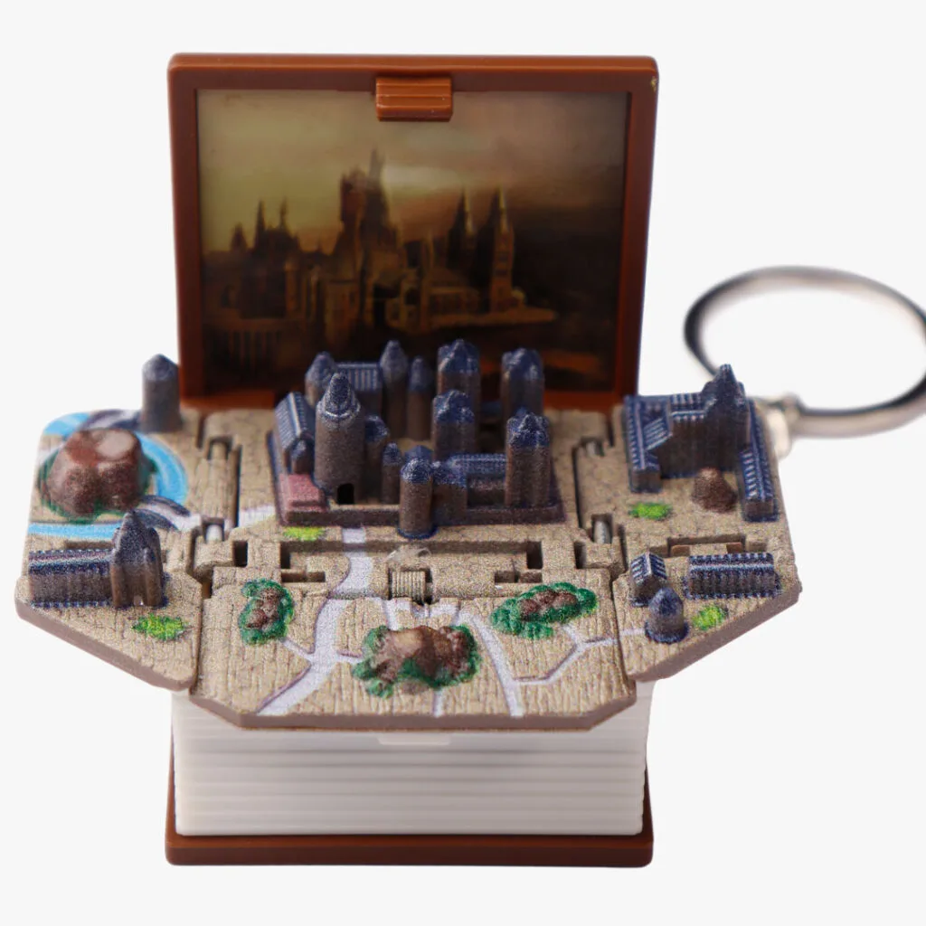 3D Happy Castle Keyring