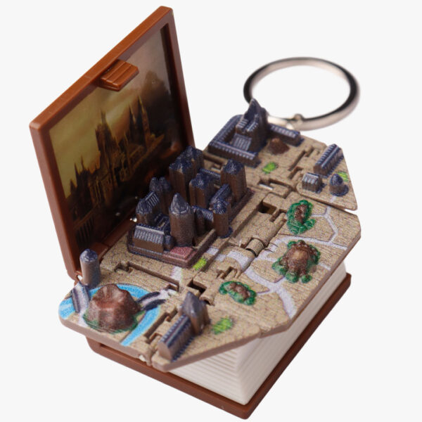 3D Happy Castle Keyring