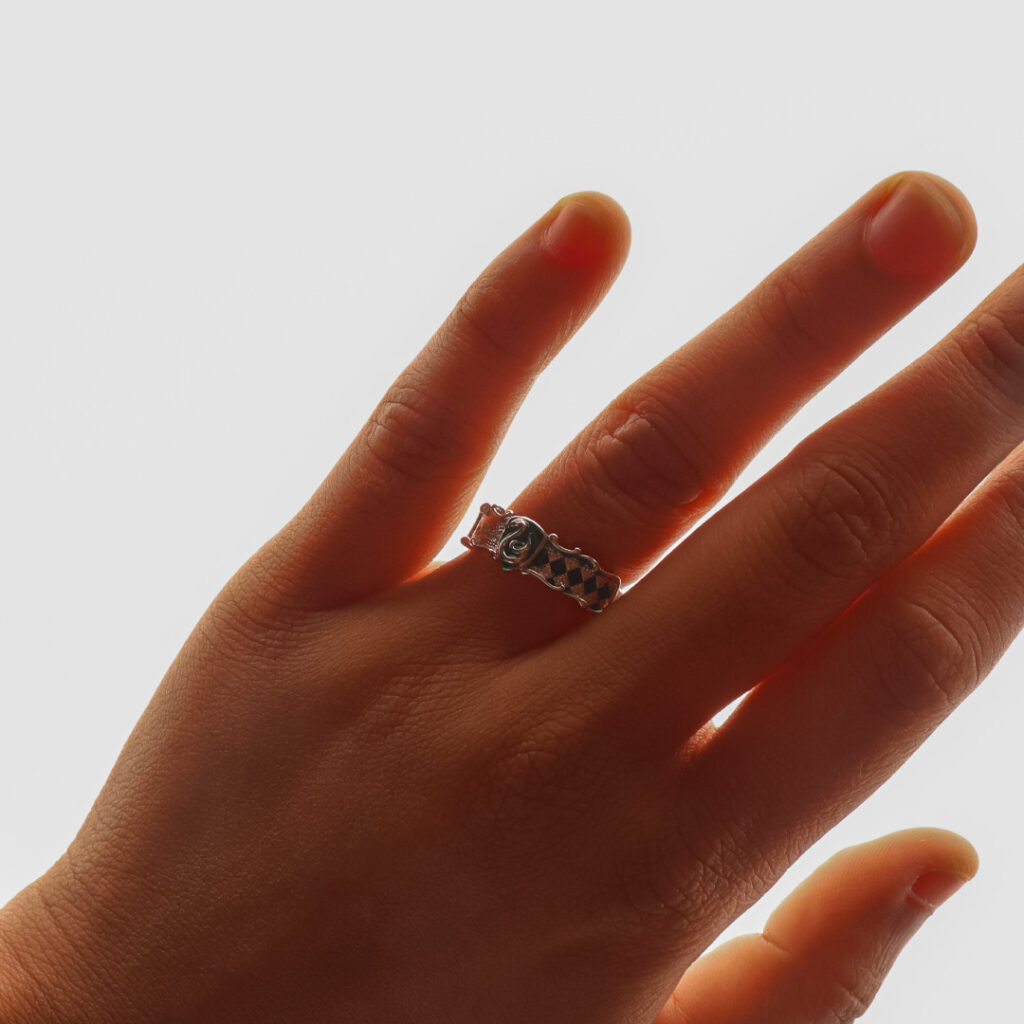 Slytherin Ring with House Logo