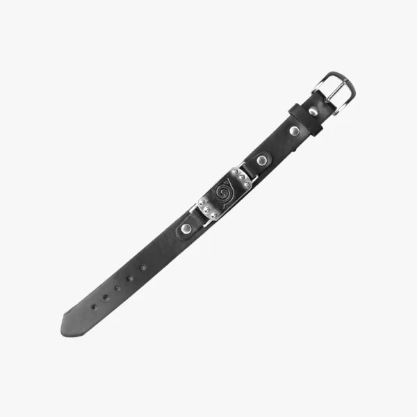 Naruto Hidden Leaf Village Leather Bracelet