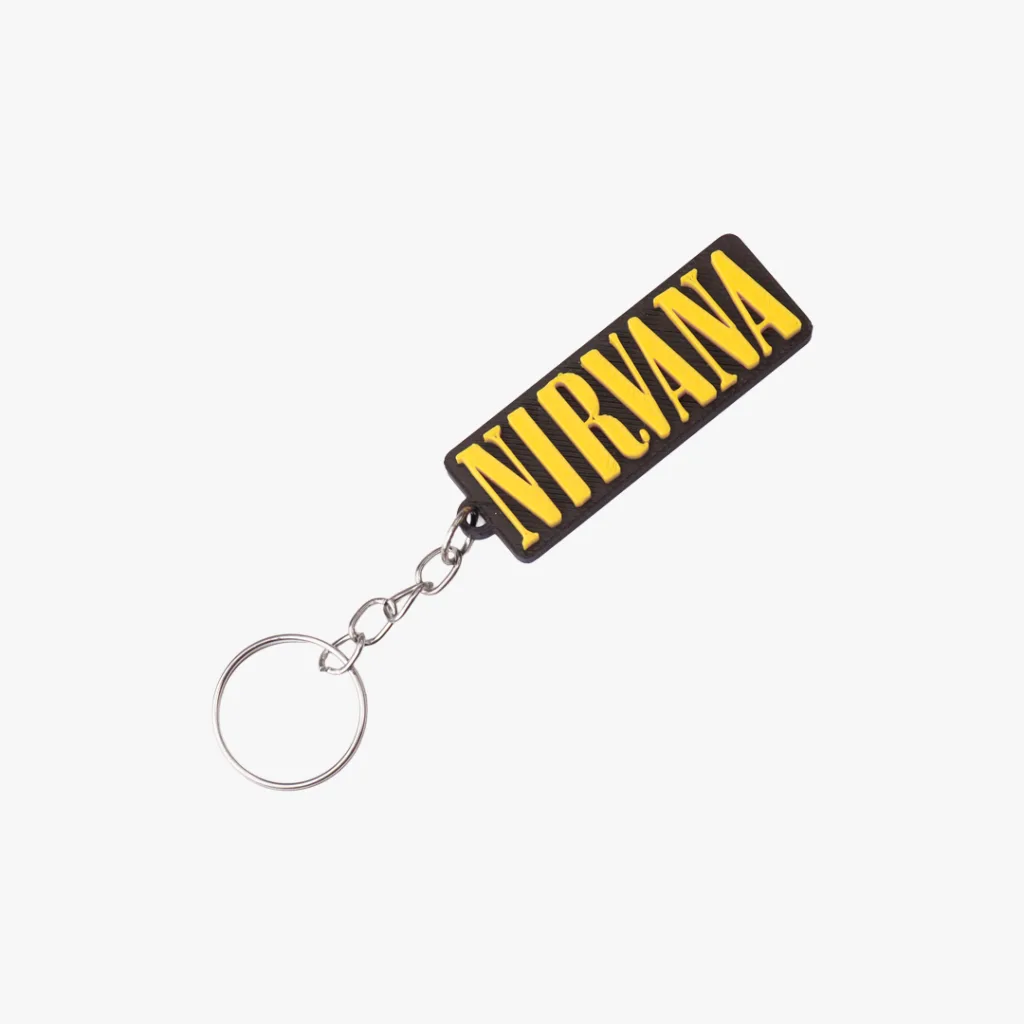 Nirvana Logo Keychain