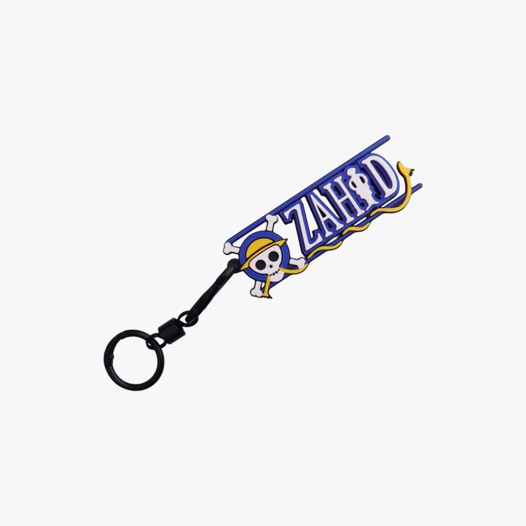 Personalized One Piece Keyring