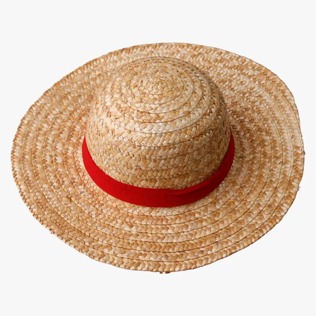 One Piece Luffy Straw Hat-Natural Color