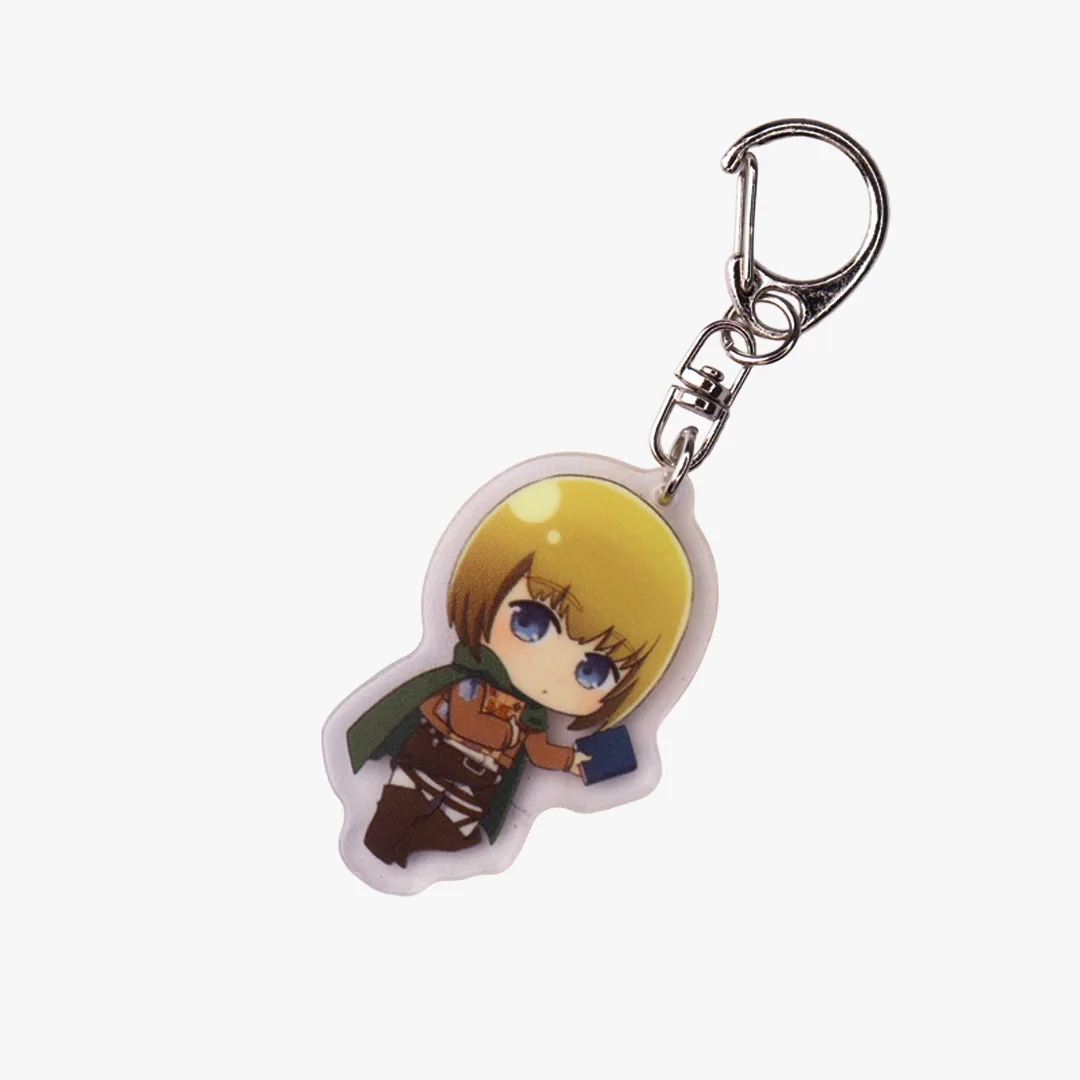 Armin Arlert Cloak & Book Chibi Acrylic Keyring