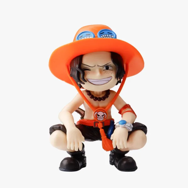 Portgas D. Ace Squatting Chibi Figurine