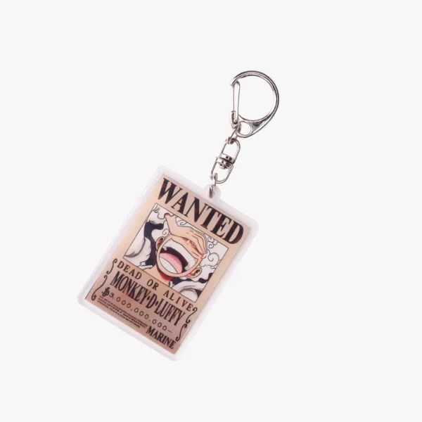 Luffy Wanted Poster Acrylic Keyring
