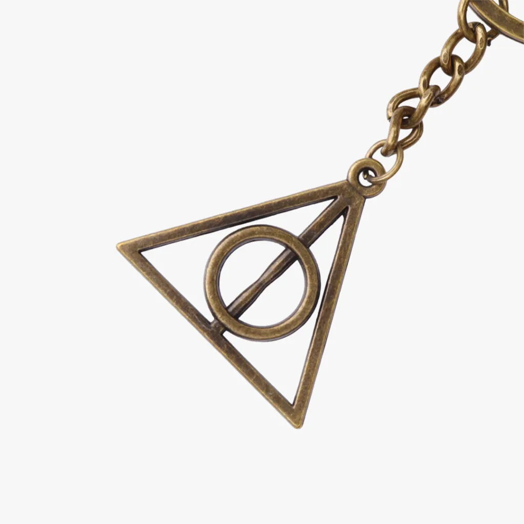 Deathly Hallow Metal Keyring