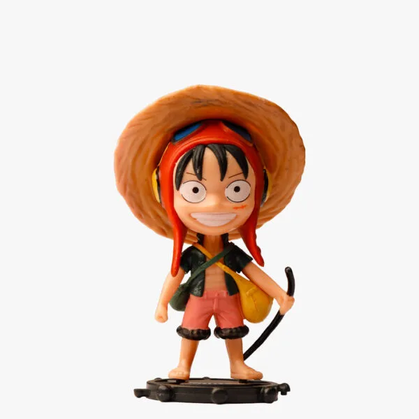 Luffy Aviator Helmet & Goggles Figurine