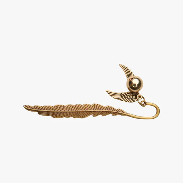 Golden Snitch Metal Bookmark