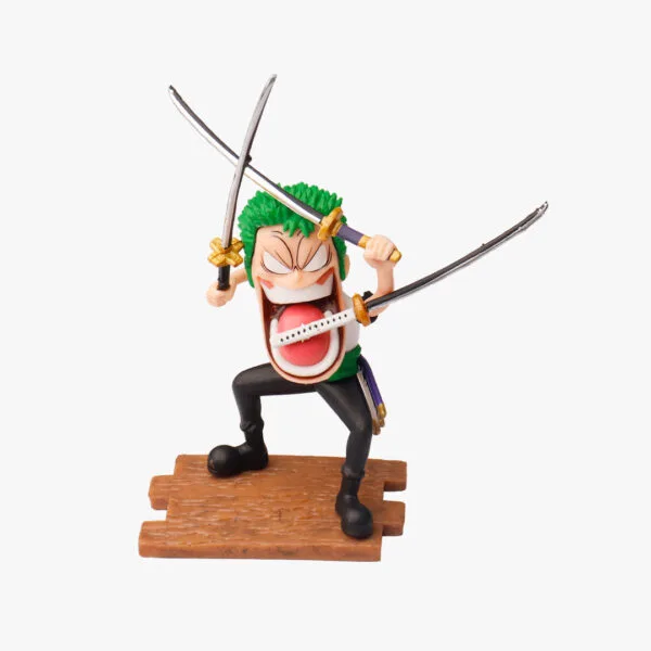 Roronoa Zoro Funny Wide-Open Mouth Figurine