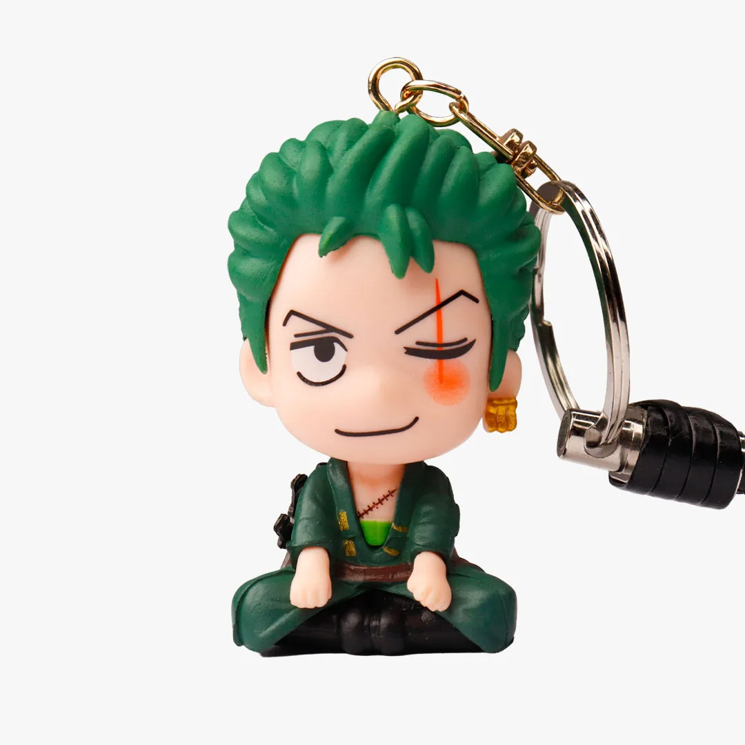 Roronoa Zoro Sitting Figurine Keychain
