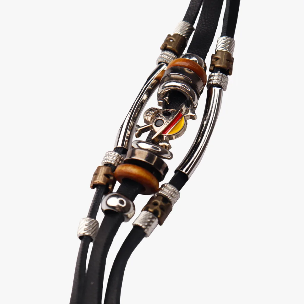 One Piece Jolly Roger Bracelet