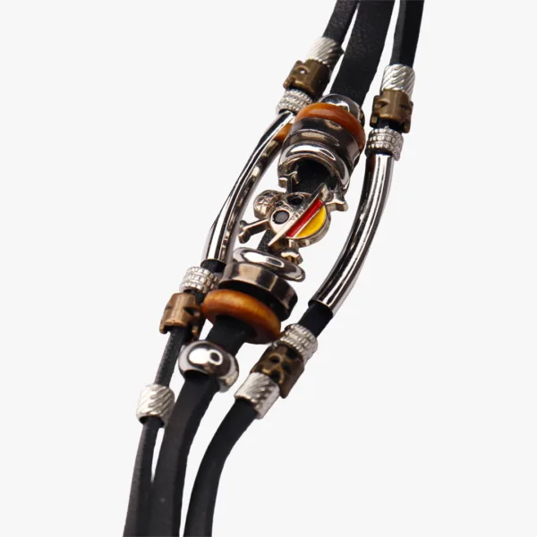 One Piece Jolly Roger Bracelet