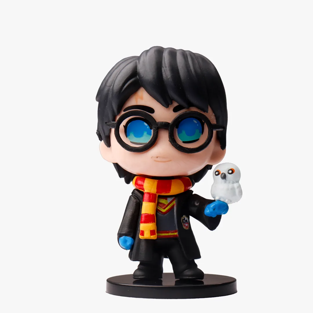 Harry Potter with Hedwig Chibi Figure