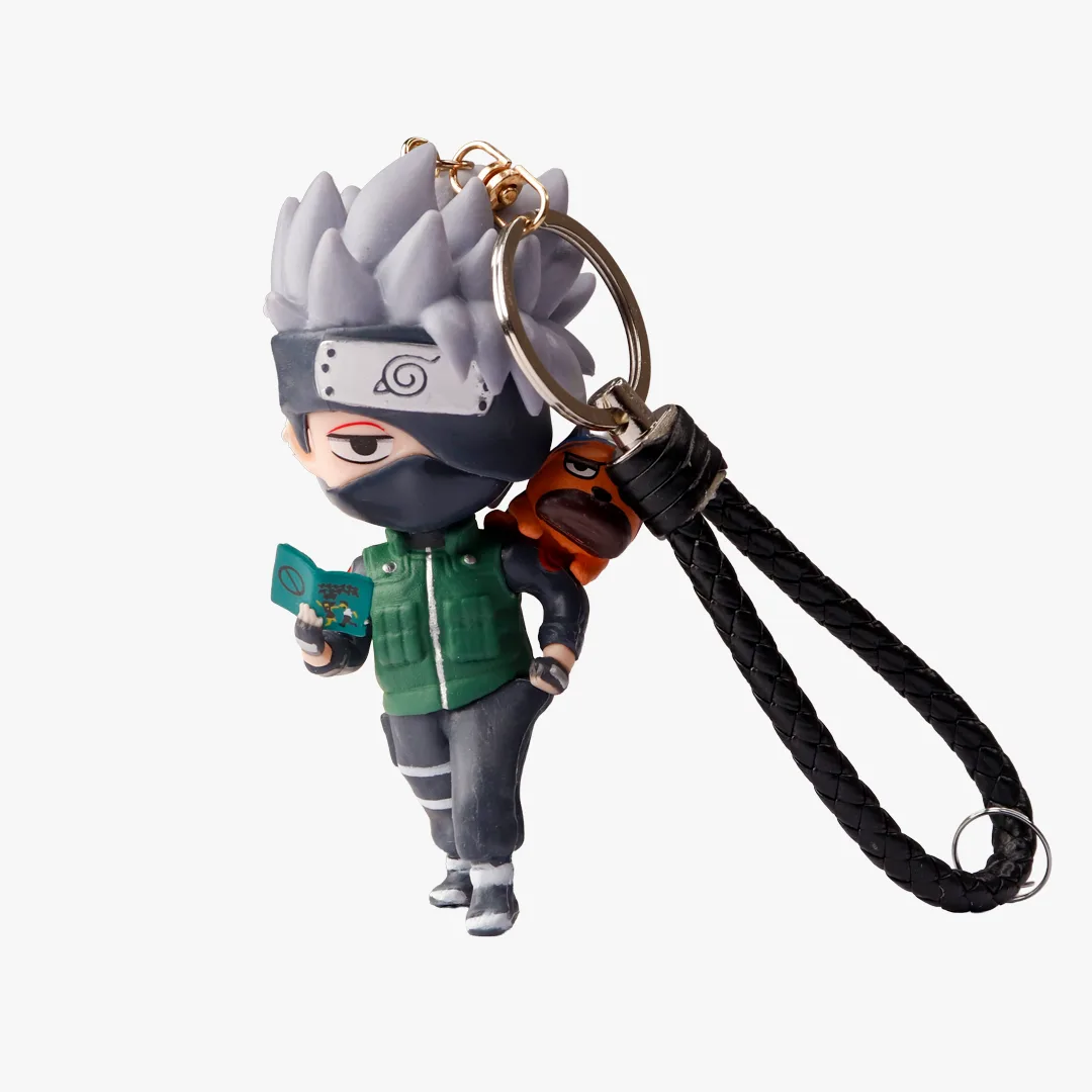 Kakashi Hatake Reading Chibi Keychain