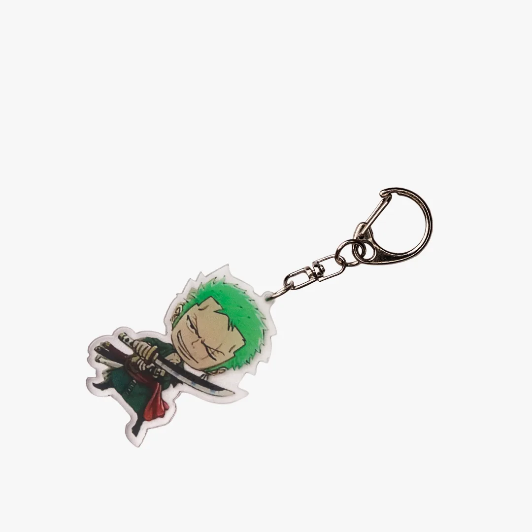 Roronoa Zoro with Sword Acrylic Keychain