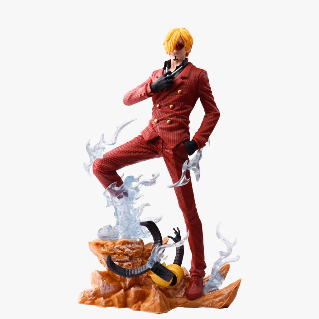 Sanji "Diable Jambe" Figurine (Red)