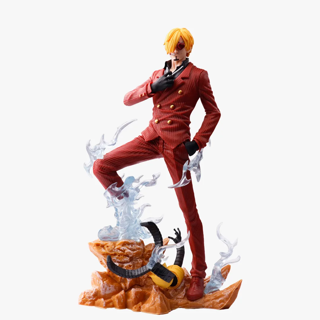 Sanji "Diable Jambe" Figurine (Red)