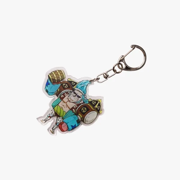 Franky Acrylic Drink Keychain