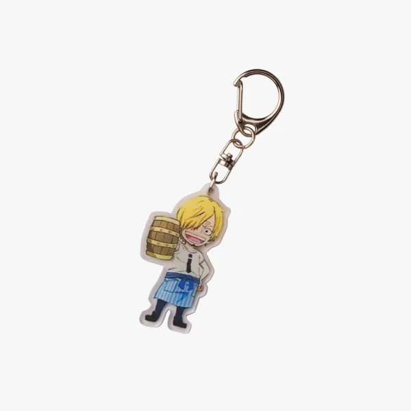 Sanji Acrylic Drink Keychain