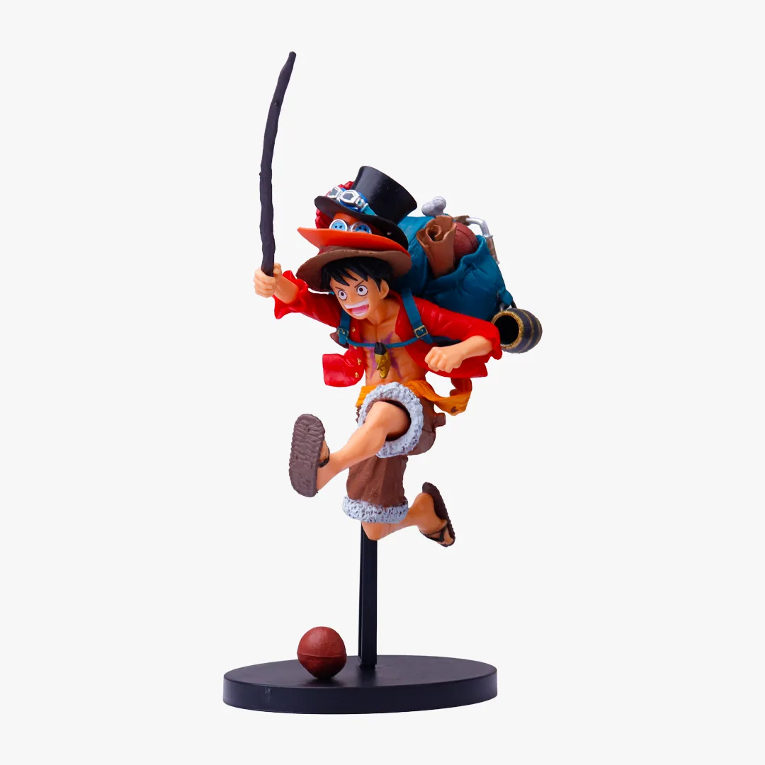 Luffy Adventurer Brother's Hats Figure